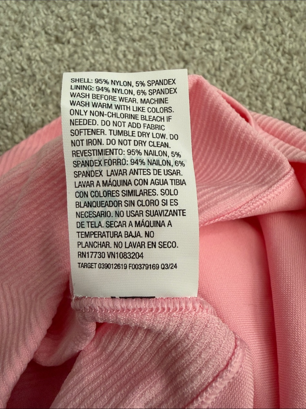 Pink Ribbed Racerback Tank Top - Girls - Picture 3 of 5